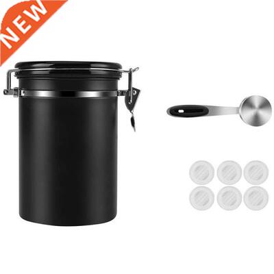 Coffee Canister,Stainless Steel Airtight Coffee Bean Storage