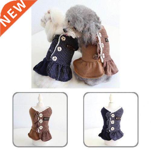 Skin-friendly Stylish Casual Puppy Kitten Dress Clothes