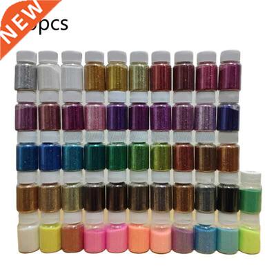 15/20/0/40 Pcs Epoxy Pigment Glitter Powder Shiny Resin Fil