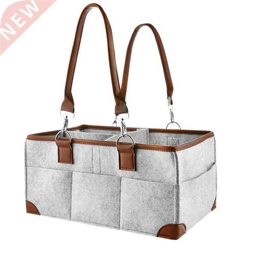 Baby Diaper Cad Organizer Portable Storage Basket Essentia