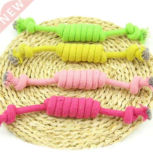 Pet Dog Puppy Cotton Chew Knot Toy Pets dogs pet supplies