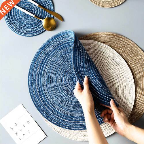 8/10/12 pcs Table placemats for table mat Ramie Insulation P