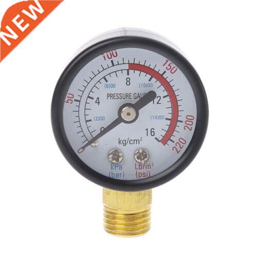 0-220PSI 42mm/1.65 Dial Diameter Dual Scale Economical 1/4