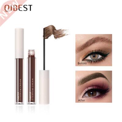 Qibest Eyebrow Cream Long Lasting Waterproof Sweat Proof No