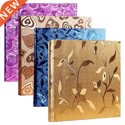 33x36cm Photo Album Retro PU Leather Scrapbook Travel Weddin