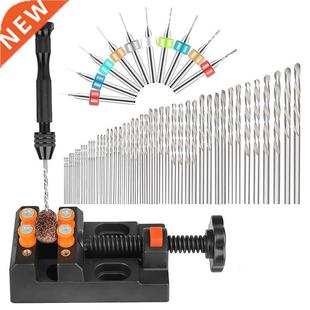 Pcs Vise Set Hnd Pin Bits Drill Precision Rotry