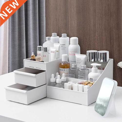 Cosmetc Storage Box Drawer Makeup Organzer Portable S/L L