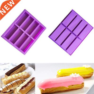 Cake Mold Chocolate Rectangle Silicone Baking Tray Ice Cube