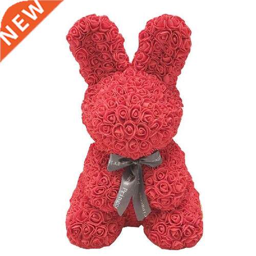 45cm Rose rabbit Artificial Rose Flower Decoration