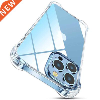 Luxury Clear Case For iPhone 11 12 13 Pro XS Max Shockproof