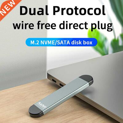 MAIWO M.2 NVME SSD to USB 3.1 Case,10Gbps Dual Protocol M2 N