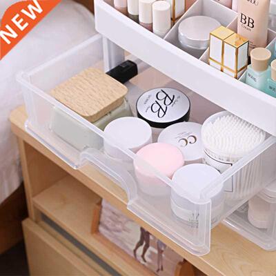 ins multi-layer desktop storage box dust-proof large-capacit