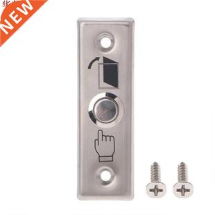 Touch Button Doorbell 92x28mm Steel Switch Push Stainless