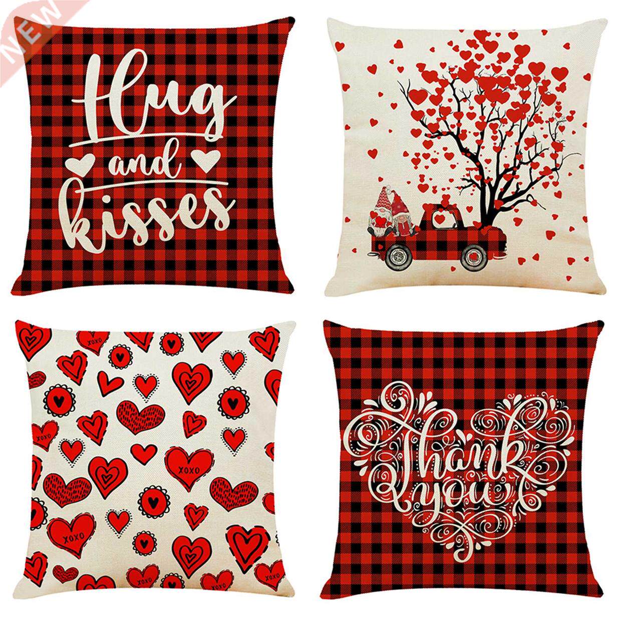 Pillow Case for Living Room Sofa Throw Pillowcases Romantic图片