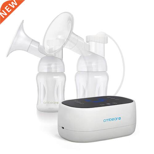 Double Motor Electric Breast Pump, Portable Breastfeeding Pu