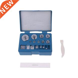 17pcs Digital Scale Calibration Weight 10mg-100g Stainless S