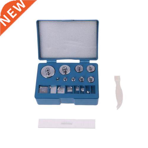 17pcs Digital Scale Calibration Weight 10mg-100g Stainless S