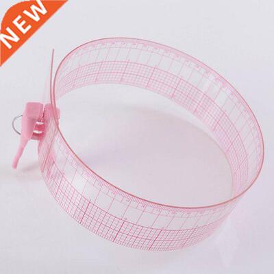 60cm Shared Double Side Metric Straight Ruler Transparent Se