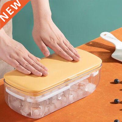 Press Type Ice Cube Maker Silicone Ice Tray Mold Creative