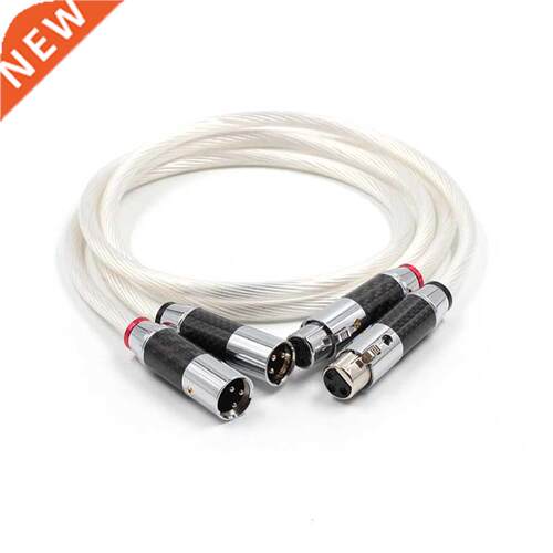 Hifi Pair XLR Cable Pure 7N OCC Silver-Plated Audio Cable Wi