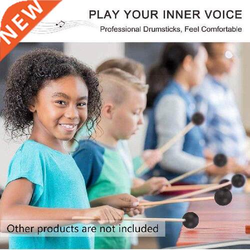 1 Pair Professional Tongue Mallet Drumick Xylophone