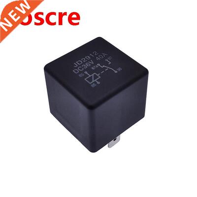 JD2912 Auto Car relay 5 Pin DC 12V 24V 6V 48V 72V 40A Coil