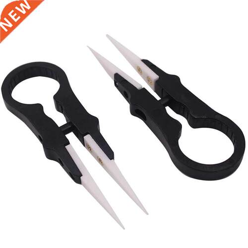 Multfunctonal Steam Vaper Ceramc nsulaton Head Tweezers