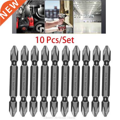 10pcs 65mm PH2 Magnetic Electric Phillips Double Ended Screw