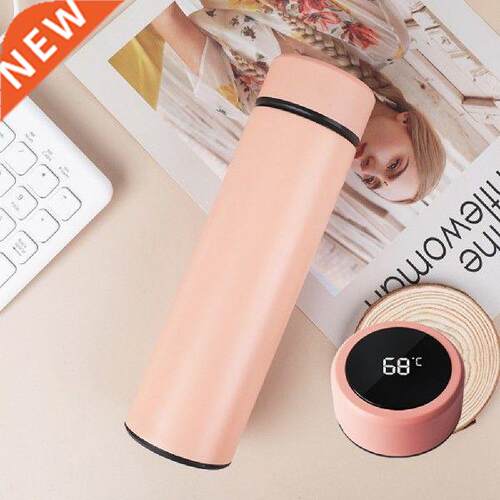500ml Vacuum Flask Smart Insulated Mug Stainless Steel