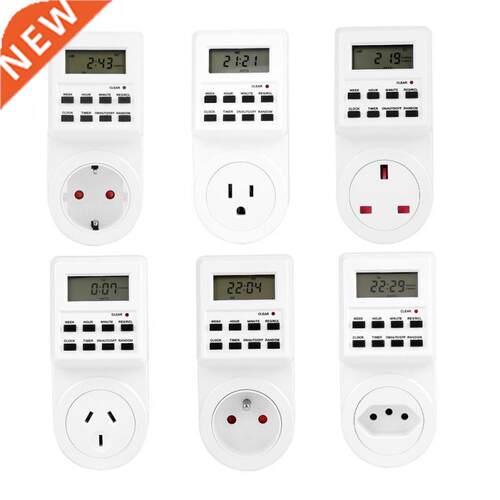 Digital Timer Switch Household Weekly Programmable Electrica