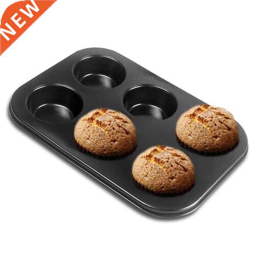 6-Cavity Muffin Baking Pan Cake Bread Mold Cupcake Pan Non-S