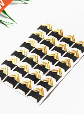 Pure handcraft120 pcs/lot (5 sheets) DIY Vintage Corner kraf