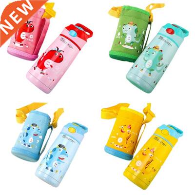 400ml Kds Water Cup wth Straw Gft for students Frends Fa