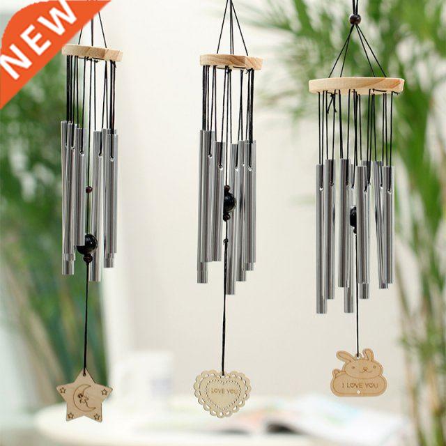 Resonant 8 Tubes Wnd Chme Bells Hangng Lvng Bed Home De