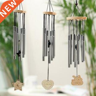 Resonant 8 Tubes Wnd Chme Bells Hangng Lvng Bed Home De