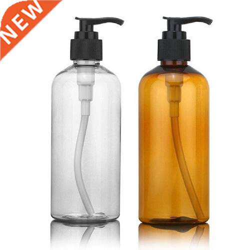 100/200/300ml Lotion Shower Gel Empty Refill Pump Bottle