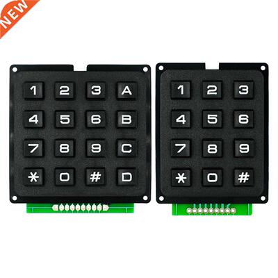 4 x 4 4 x 3 Matrix Array 12 16 Keys 4*4 4*3 Switch Keypad Ma
