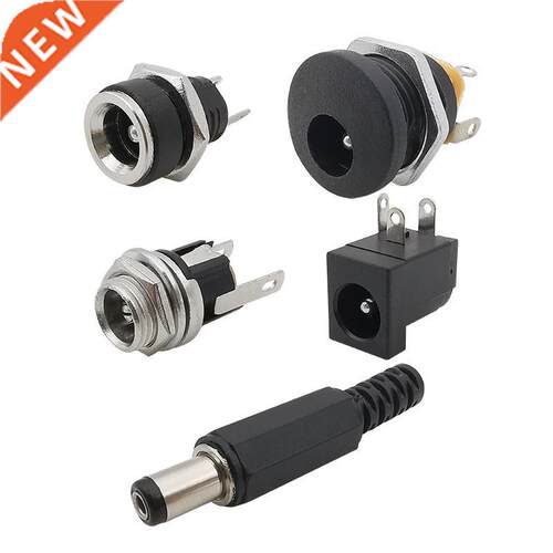 10Pcs/lot 5.5x2.1mm DC Connectors Power Jack Plug Adapter DC
