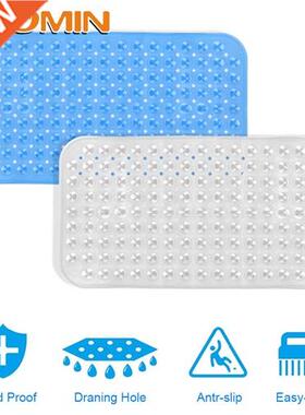 HOOMIN Non-Slip Bath Tub Mats Bathroom Corner Shower Mat
