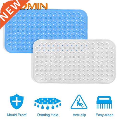 HOOMIN Non-Slip Bath Tub Mats Bathroom Corner Shower Mat