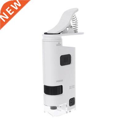 80-120X LED Cell Phone Microscope Universal Clip Cellphone M