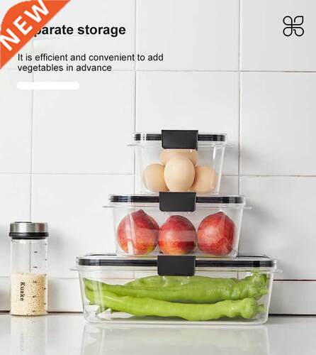 Large Capacity Refrigerator Storage Box Kitchen Vegetable