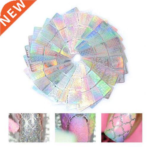 1 Set DIY Stylish Nail Sticker PET Beautiful Floral Style