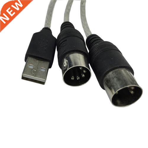 USB to MIDI Keyword PC Interface Adapter Cable Cord USB MIDI
