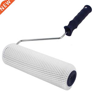 13mm Teeth Height Handle Spiked Roller Bubble Remove Paint S