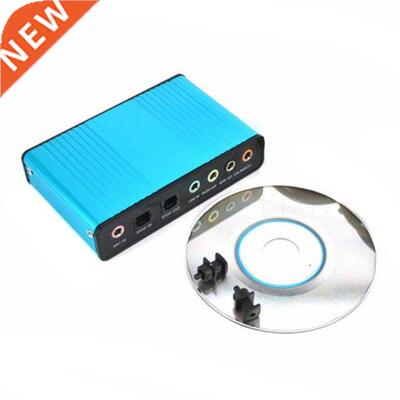 USB 6 Channel 5.1 / 7.1 Surround External Sound Card PC Lapt