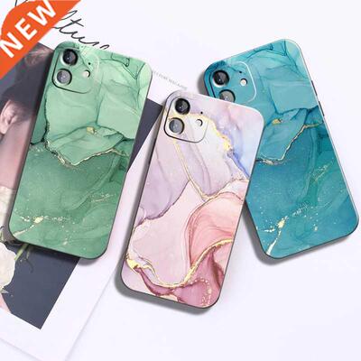 Luxury Marble Texture Phone Case For iPhone 12 11 Pro Max 13