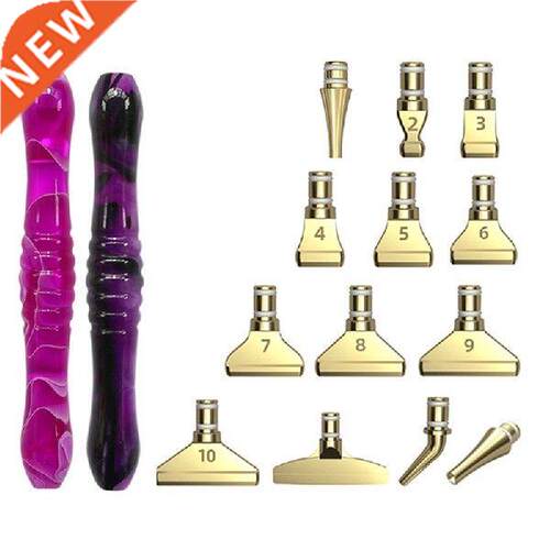 Diamond Point Drill Pen Tool Stainless Steel Gold Point