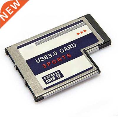 3 Port USB 3.0 Express Card 54mm PCMCIA Express Card for NEW