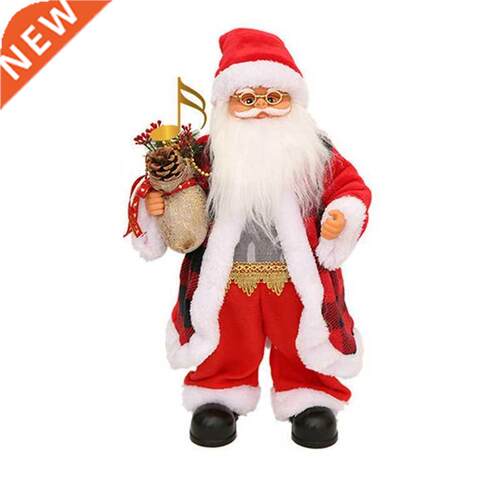 Christmas Decorations For Home Electric Santa 50Cm Glow